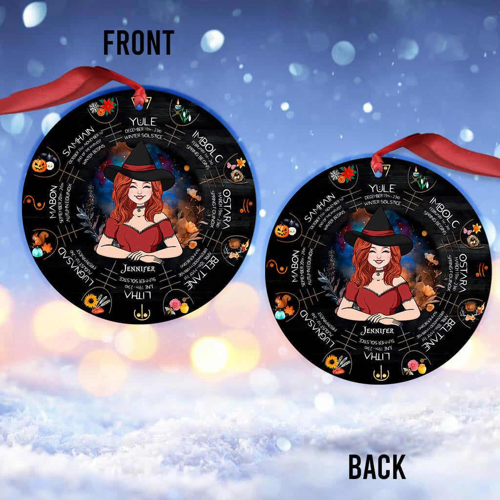 Jahresrad – Personalisierter Hexenschmuck