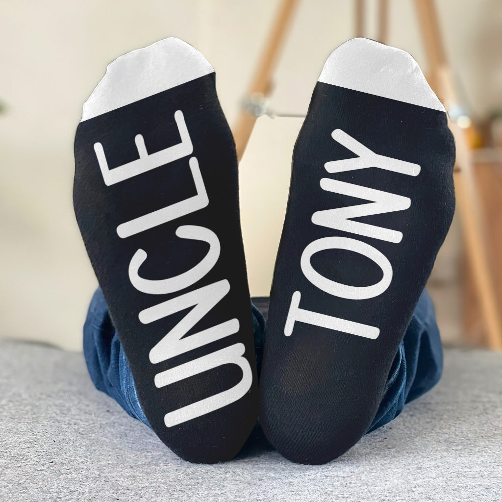 Der beste Onkel aller Zeiten – personalisierte Onkel-Socken