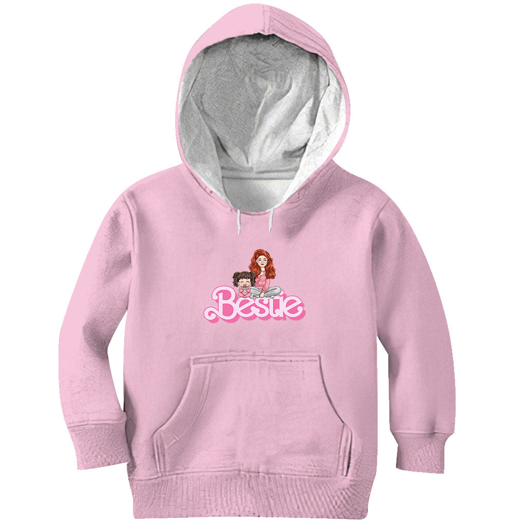 Beste Freundinnen, Mama und Töchter – Personalisiertes Mutter-T-Shirt und Hoodie