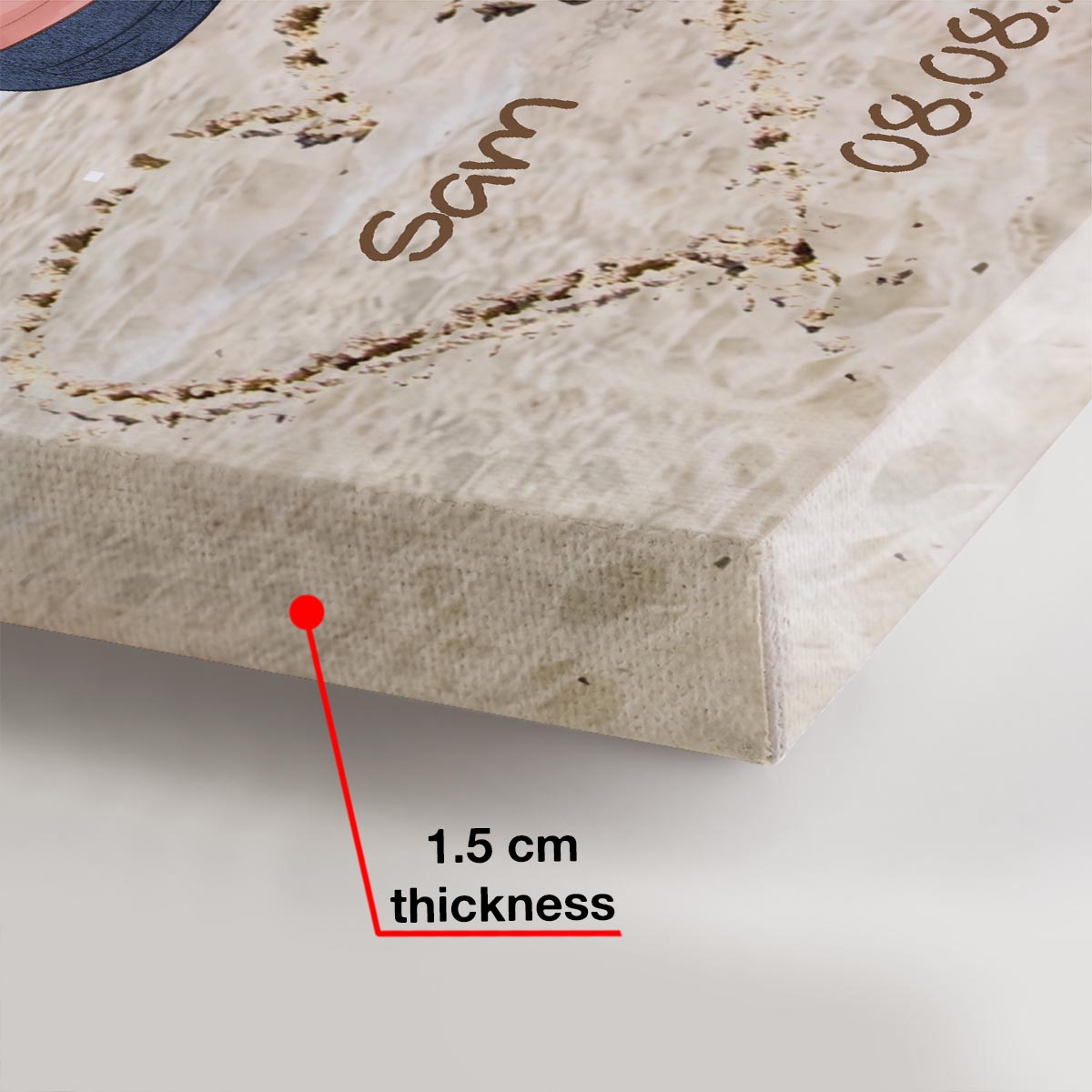 „Du und ich, wir schaffen das“ – Personalisierte Leinwand und Poster für Paare