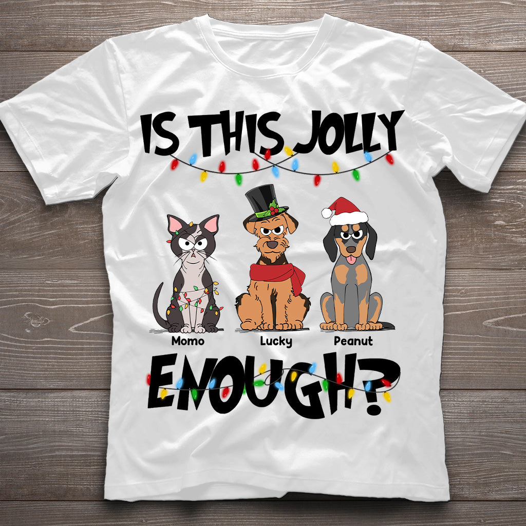 Ist das lustig genug? - Personalisiertes Hunde-T-Shirt und Hoodie