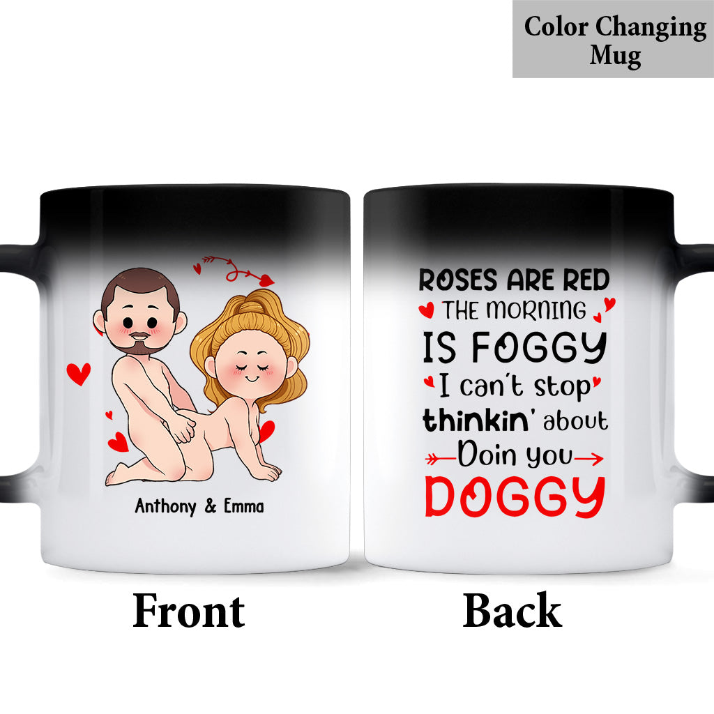 Ich will nur, dass du glücklich bist – Geschenkidee für Paare (Ehemann, Ehefrau, Freund, Freundin) – Personalisierte Tasse