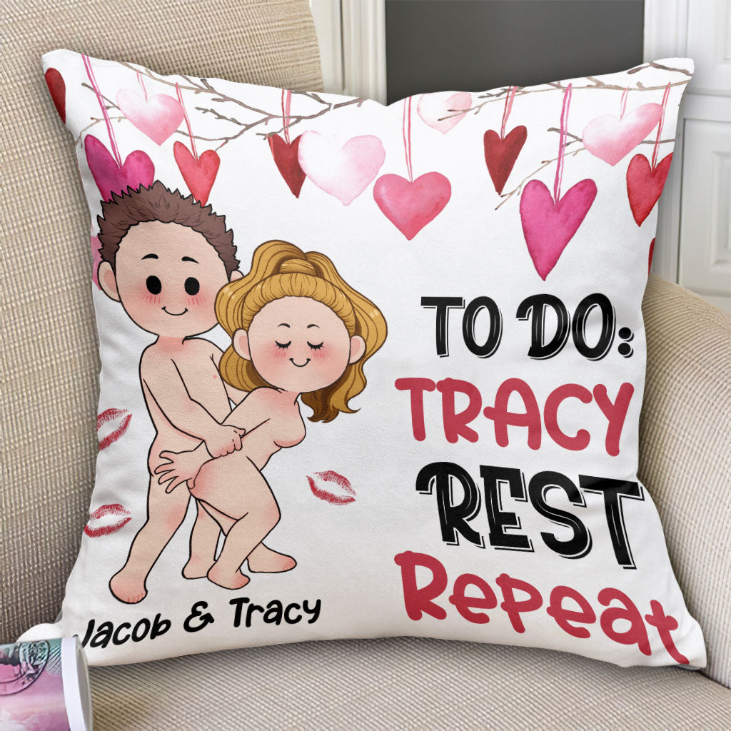 To-Do-Liste – Personalisiertes Pärchen-Dekokissen