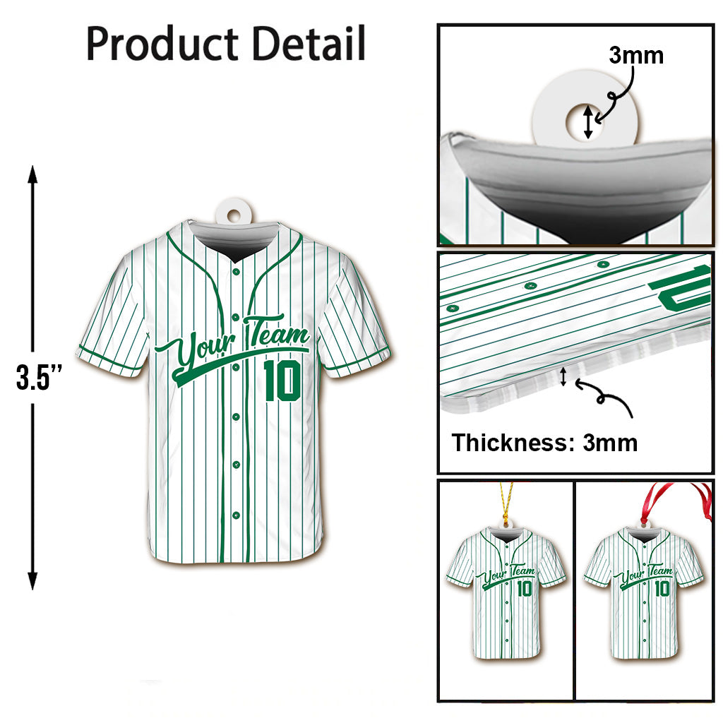 Game Day - Personalized Baseball Ornament