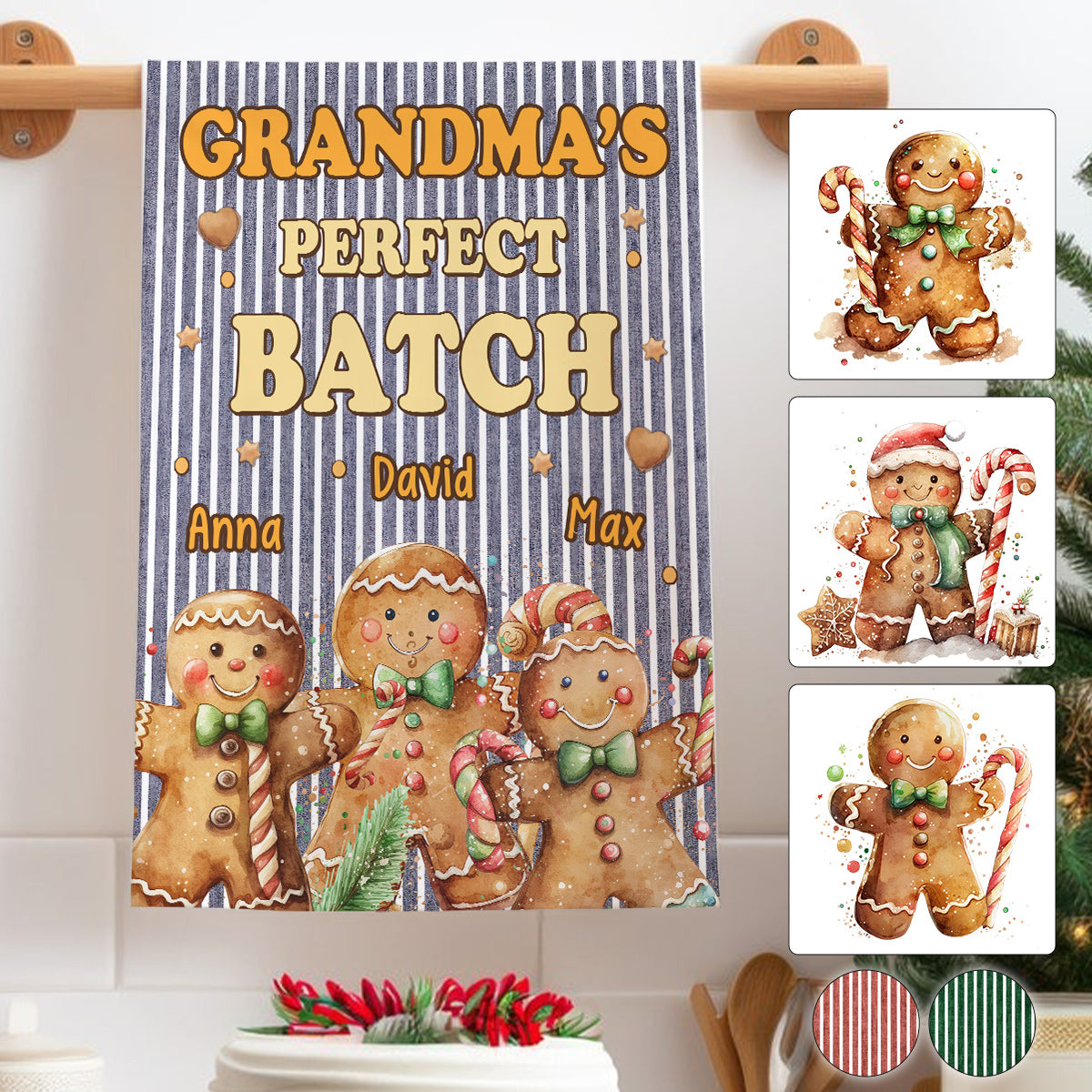 Omas perfektes Handtuch – Geschenk für Oma und Mama – Personalisiertes Handtuch