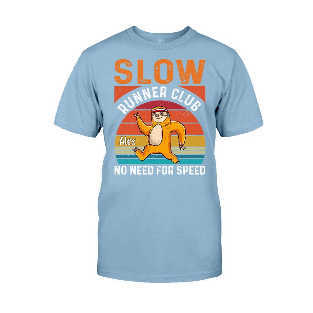 Slow Runner Club - Personalized Running T-shirt and Hoodie