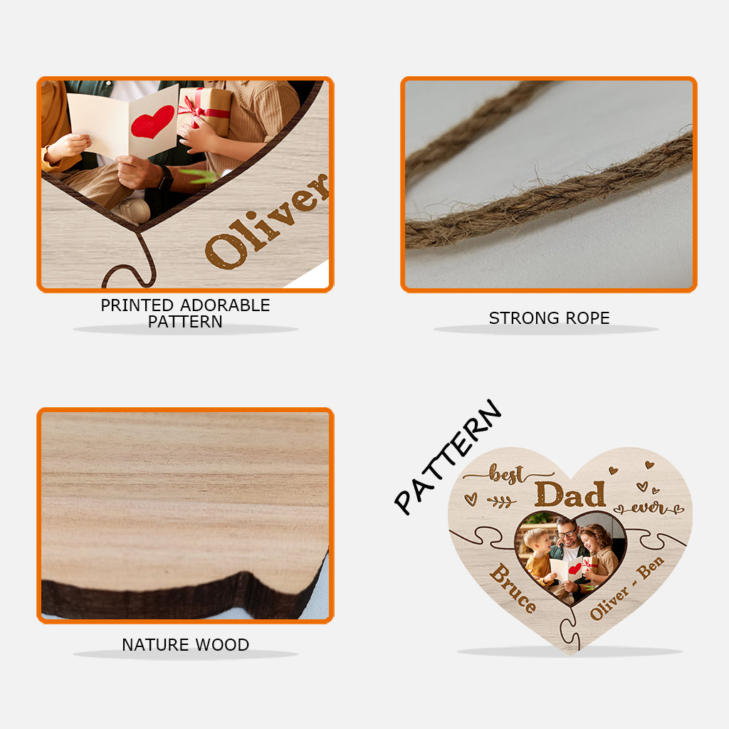 Die beste Oma aller Zeiten – Geschenk für Oma, Opa, Mama, Papa, Tante, Onkel, Schwester, Bruder – Personalisiertes Holzschild