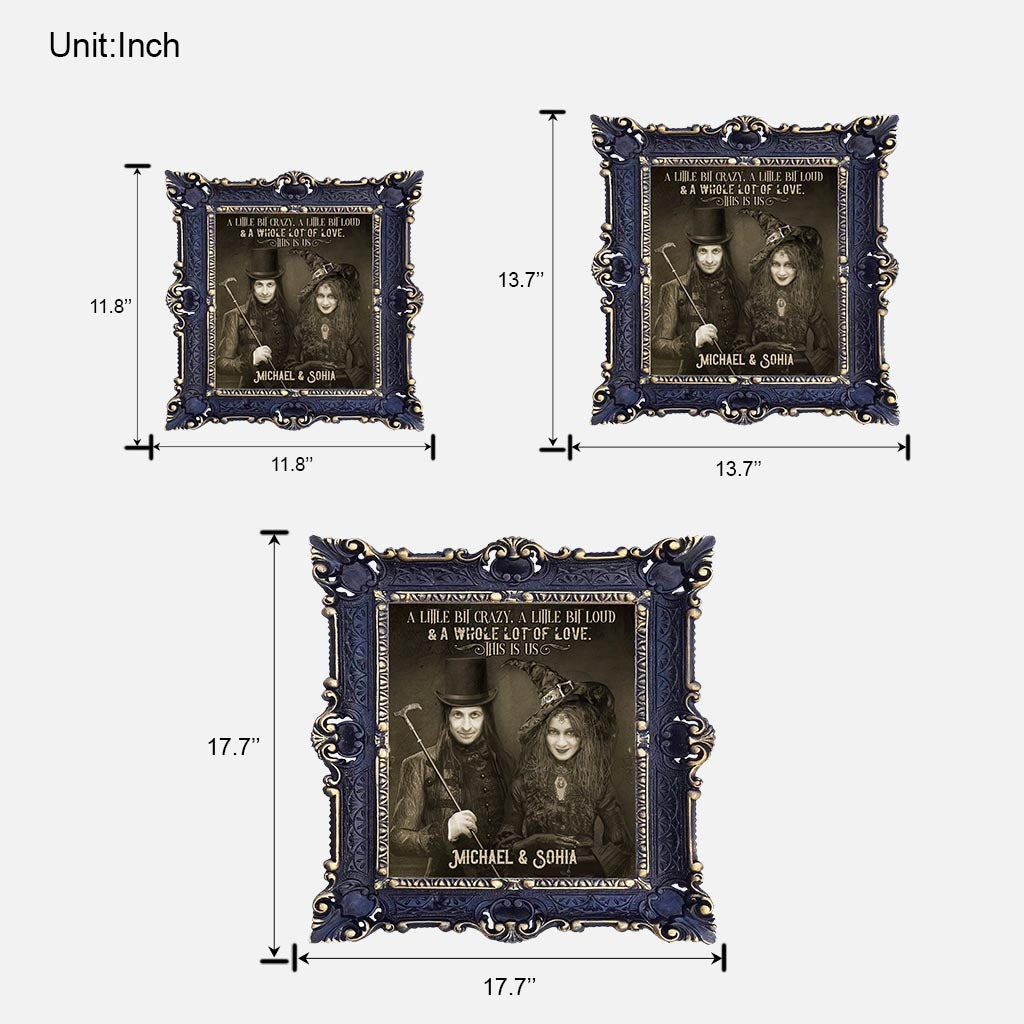 Bis dass der Tod uns scheidet – Personalisiertes Holzschild für Paare