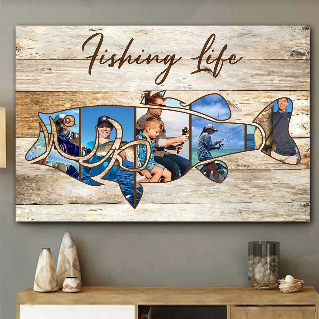 Anglerleben – Personalisiertes Poster
