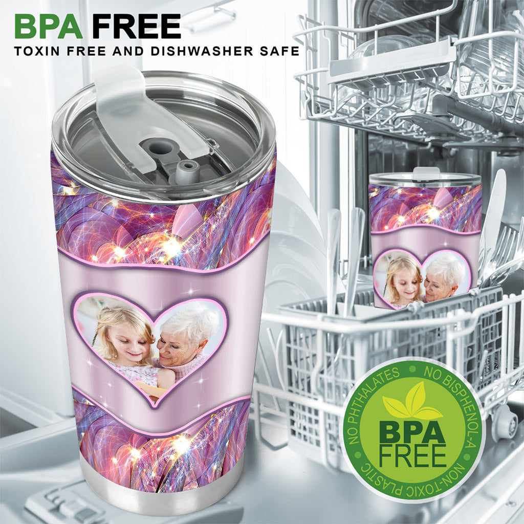 Oma – Geschenk für Oma, Mama, Papa, Opa, Tante, Onkel, Schwester, Bruder, Ehemann, Ehefrau, Freundin – Personalisierter Trinkbecher