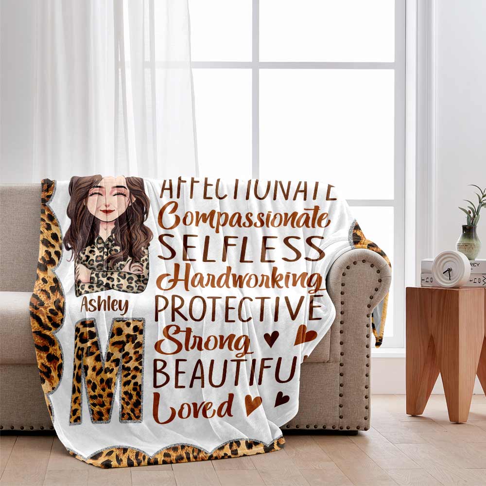 Mama – Personalisierte Muttertagsdecke