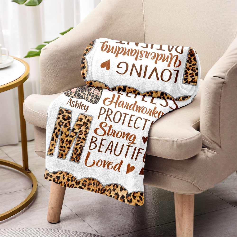 Mama – Personalisierte Muttertagsdecke