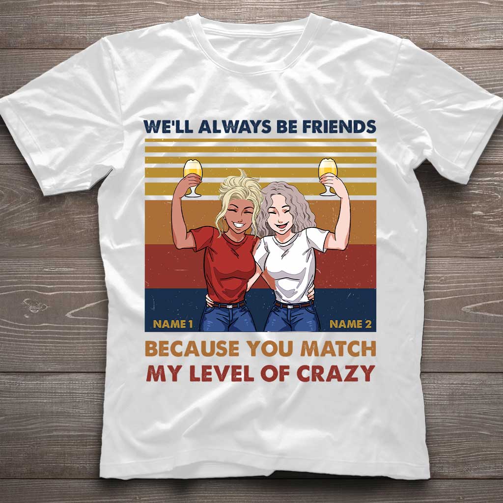 Wir sind mehr als beste Freundinnen, wir sind wie eine richtig kleine Gang – personalisiertes T-Shirt und Hoodie