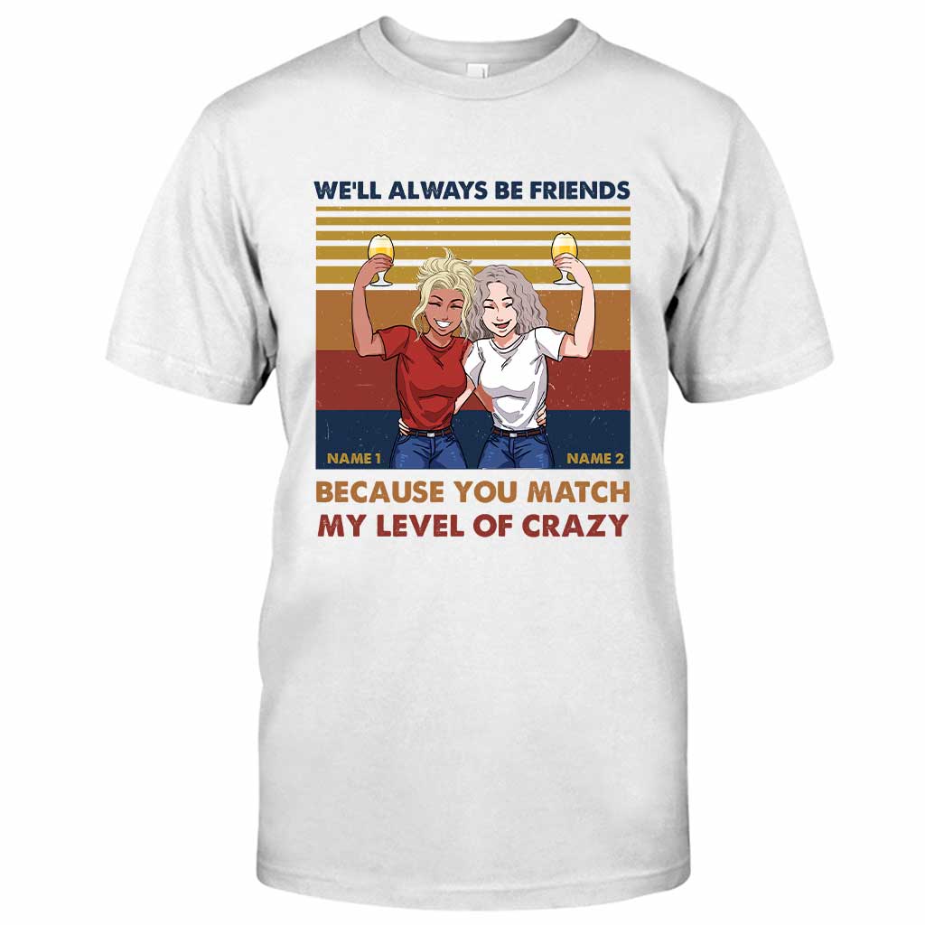 Wir sind mehr als beste Freundinnen, wir sind wie eine richtig kleine Gang – personalisiertes T-Shirt und Hoodie