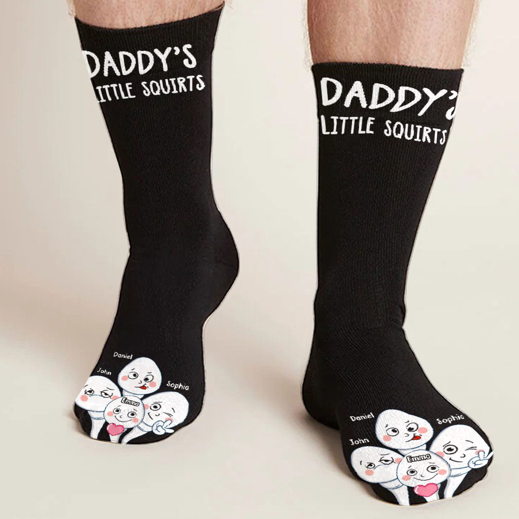 Papas kleine Sprösslinge – Personalisierte Socken für Väter