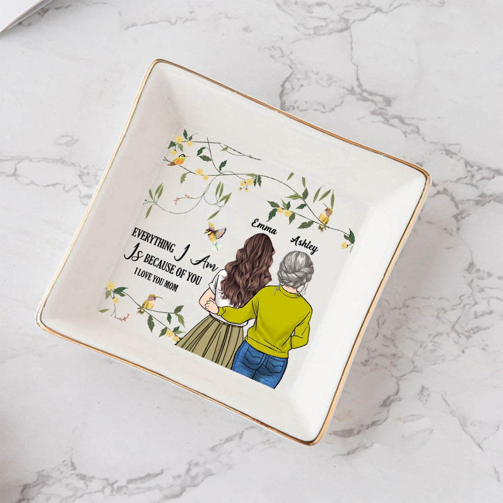 Alles, was ich bin – Personalisierte Schmuckschale zum Muttertag