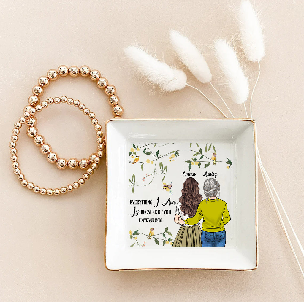 Alles, was ich bin – Personalisierte Schmuckschale zum Muttertag