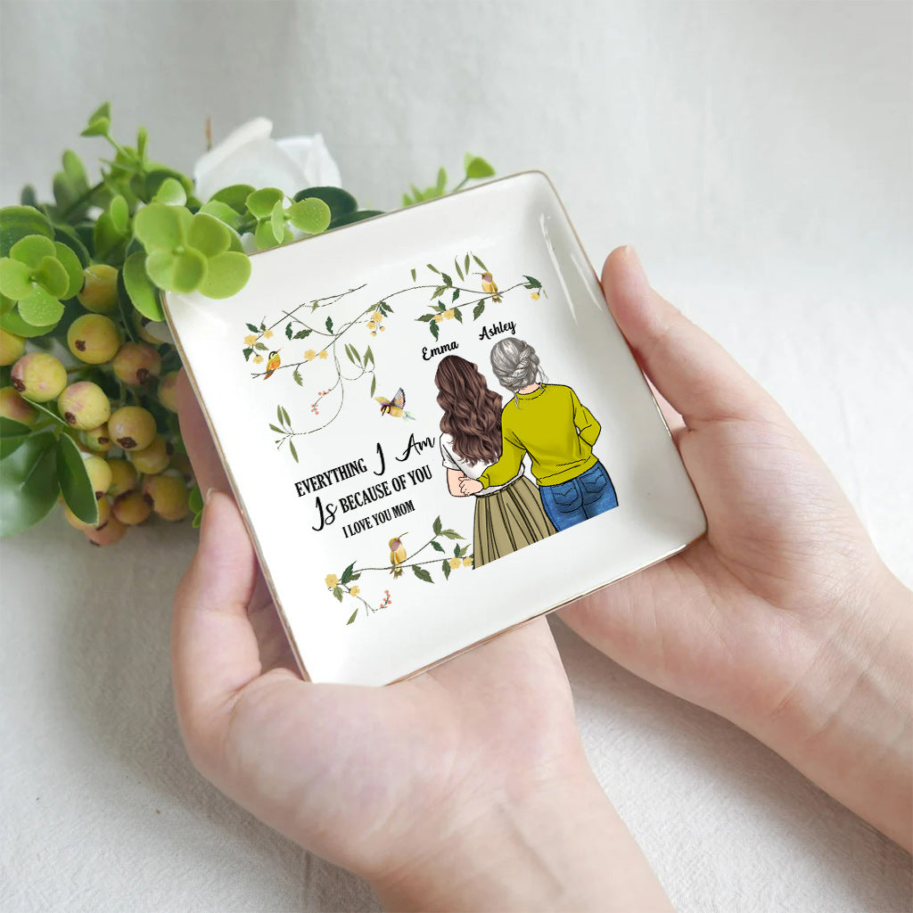 Alles, was ich bin – Personalisierte Schmuckschale zum Muttertag