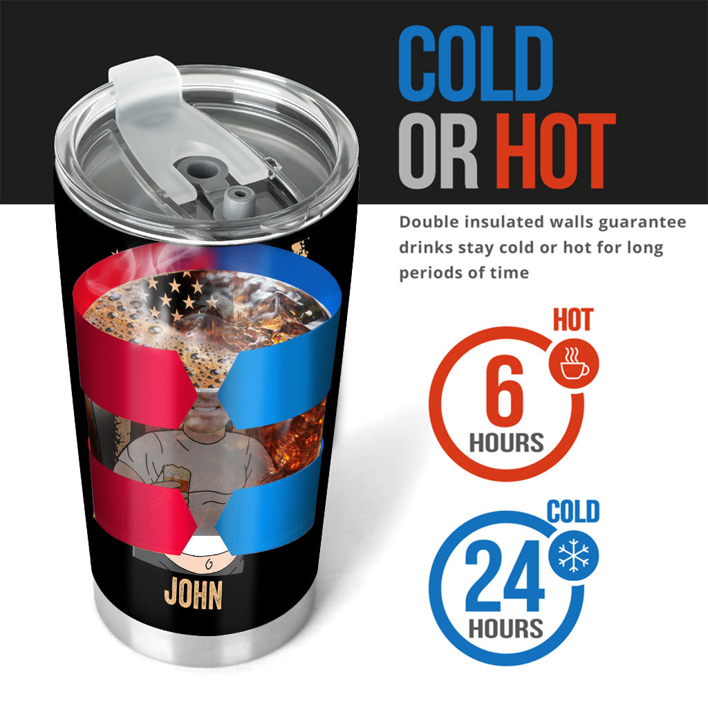 It's Not A Dad Bod - Personalized Father's Day Father Tumbler