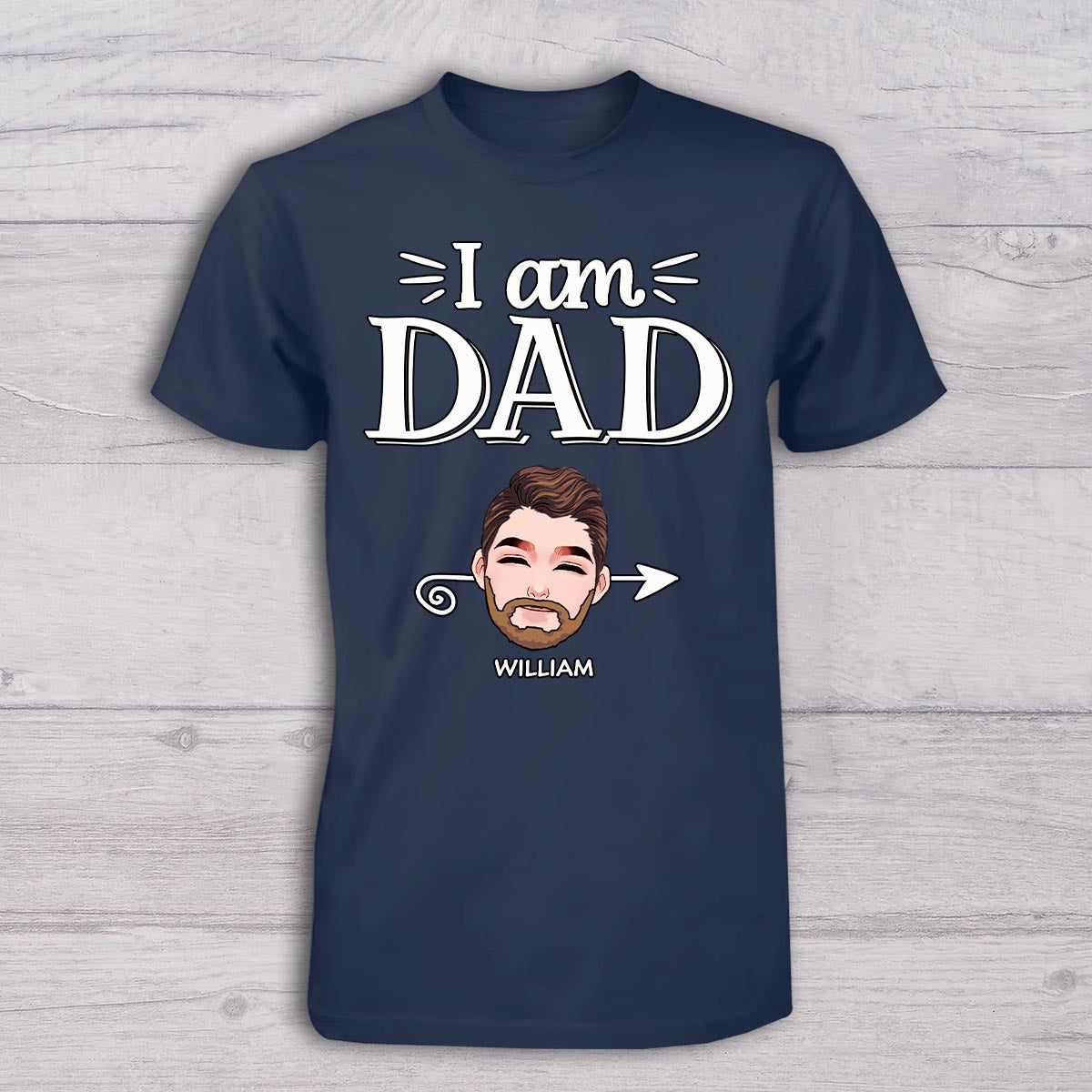 Falls verloren, zurück zu Papa – personalisiertes Vater-T-Shirt und Babybody