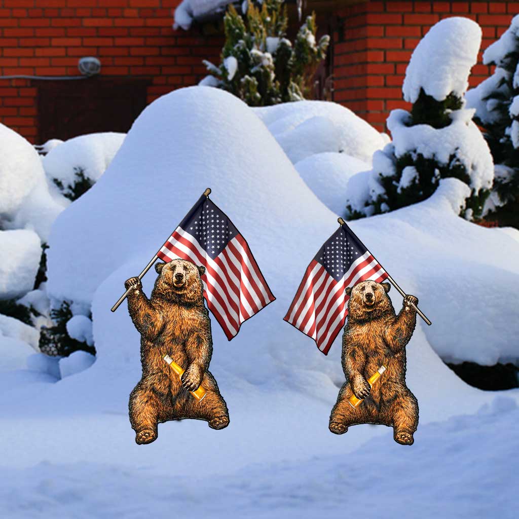 Wir aßen Menschen – Camping-Metallgartenkunst zum Unabhängigkeitstag