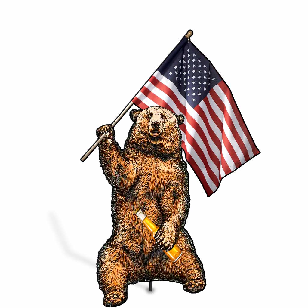 Wir aßen Menschen – Camping-Metallgartenkunst zum Unabhängigkeitstag