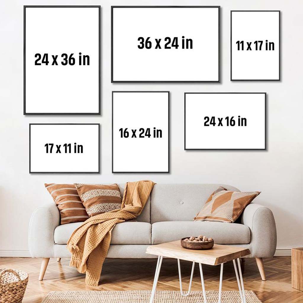 Ich gehöre dir – Personalisierte Leinwand und Poster für Paare