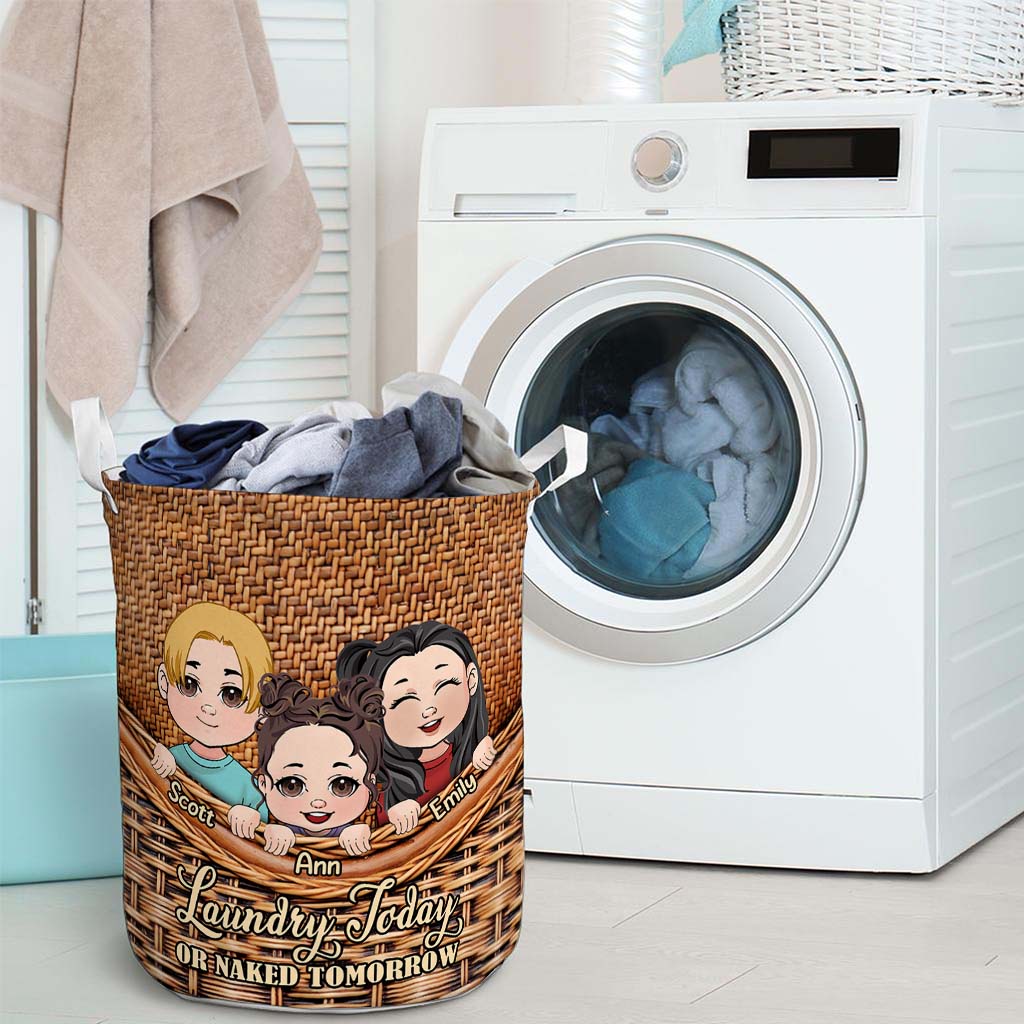 Laundry Today – Personalisierter Familien-Aufbewahrungskorb