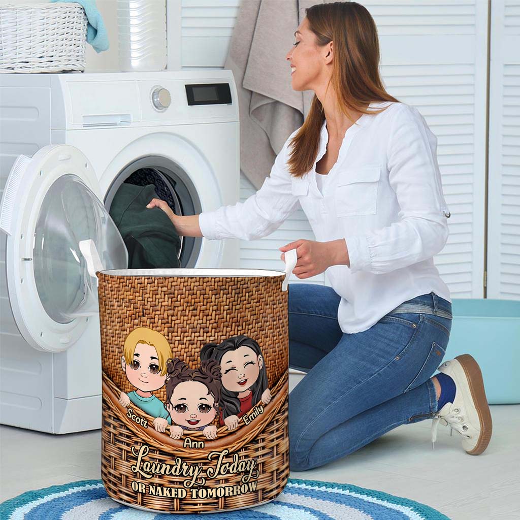 Laundry Today – Personalisierter Familien-Aufbewahrungskorb