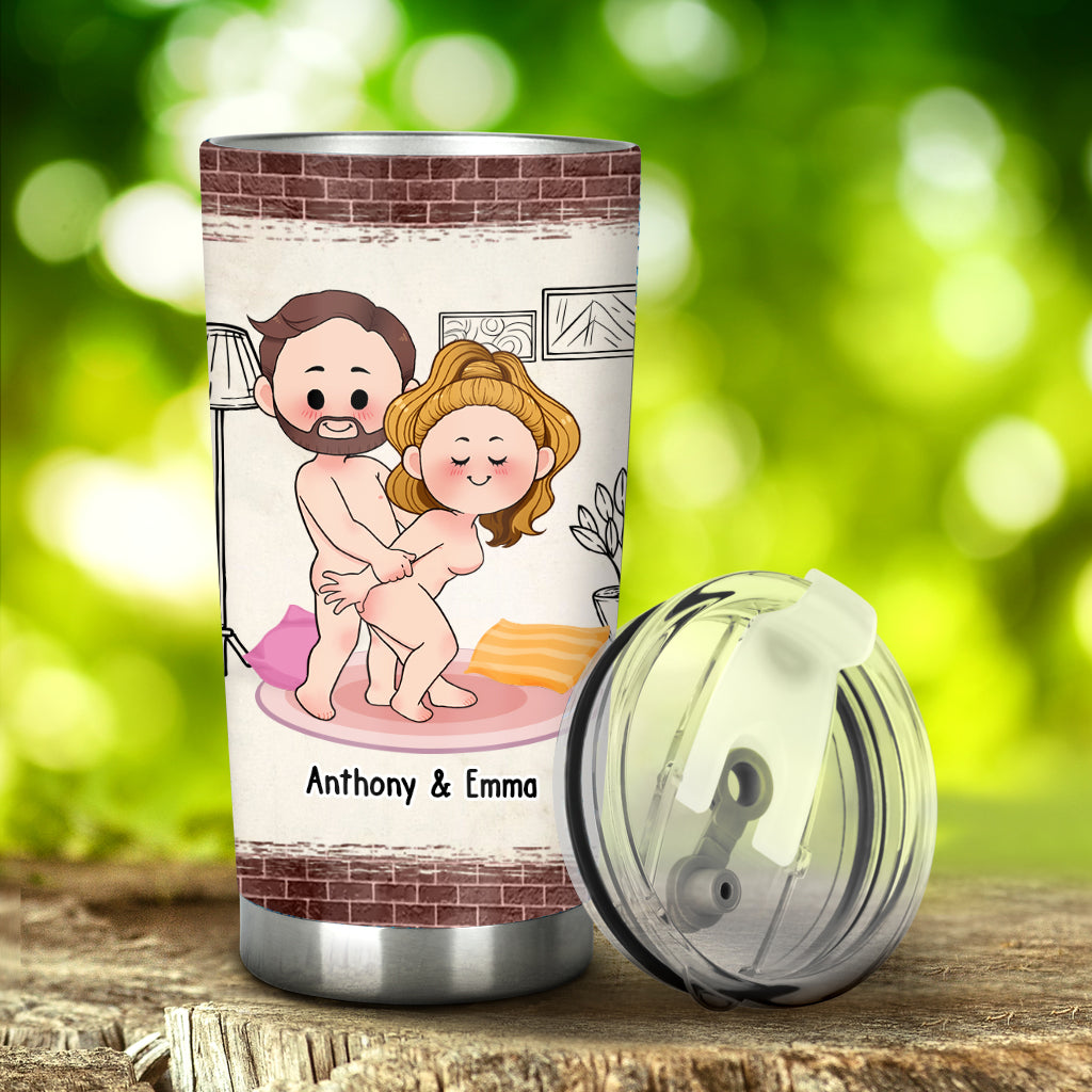 Liebe deinen Po – Personalisierter Partner-Trinkbecher