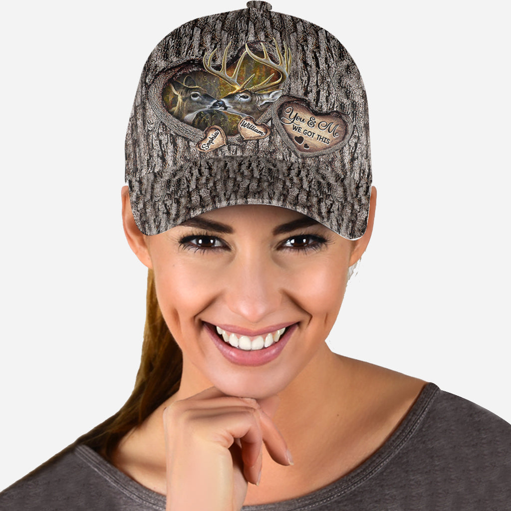 You And Me We Got This - Personalized Hunting Classic Cap