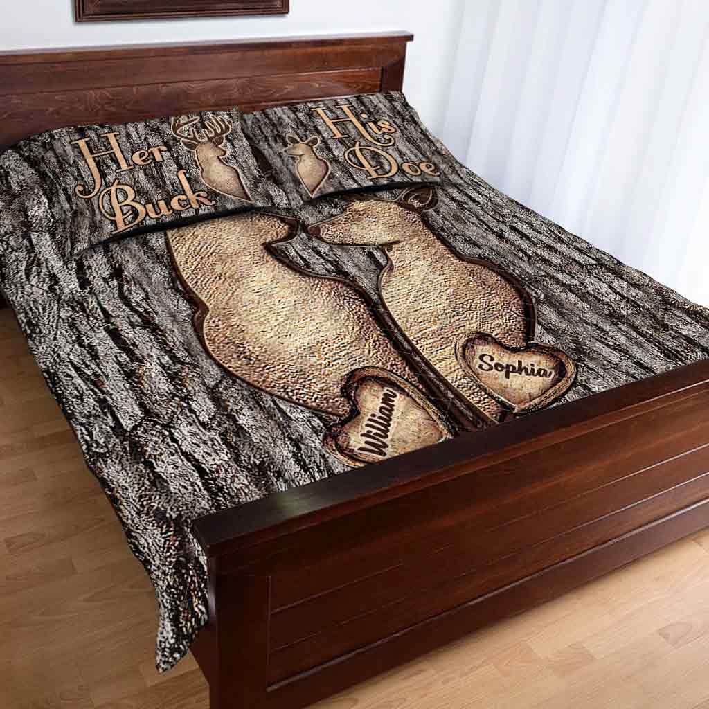 Jägerpaar – Personalisiertes Jagd-Quilt-Set