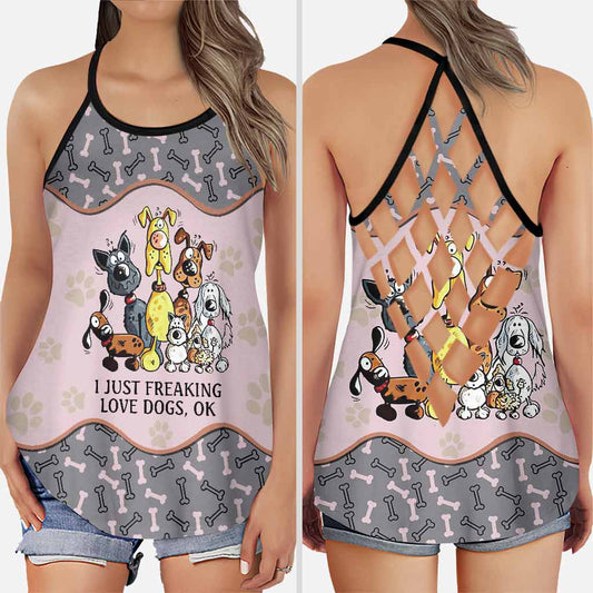 Tanktop „Liebe Hunde“