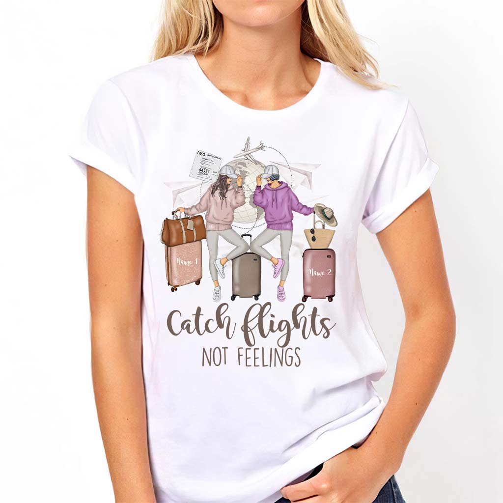 Reiselust statt Gefühle – Personalisiertes Reise-T-Shirt und Hoodie