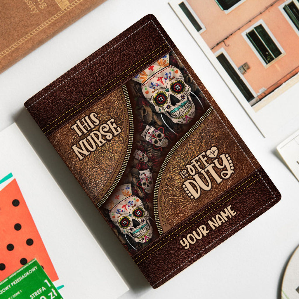 Diese Krankenschwester hat frei – personalisierter Krankenschwester-Passinhaber