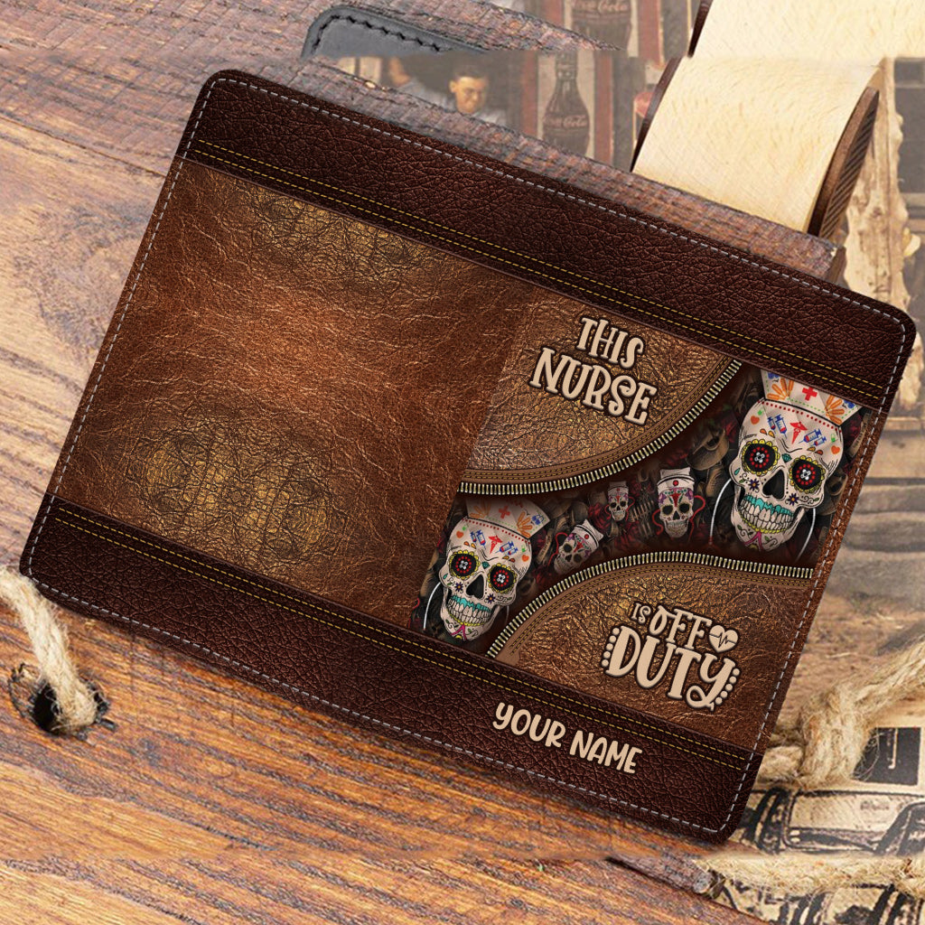 Diese Krankenschwester hat frei – personalisierter Krankenschwester-Passinhaber