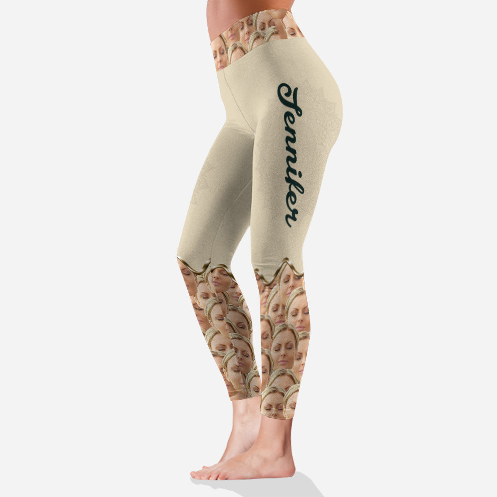 Namastay Away From Me - Personalized Yoga Leggings