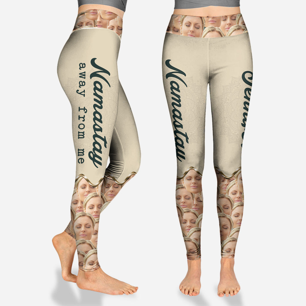 Namastay Away From Me - Personalized Yoga Leggings