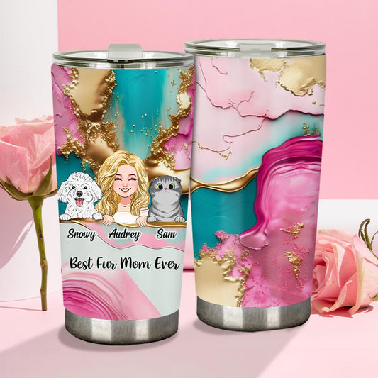 Die besten Hunde-Mamas und -Papas aller Zeiten – personalisierter Hunde-Trinkbecher