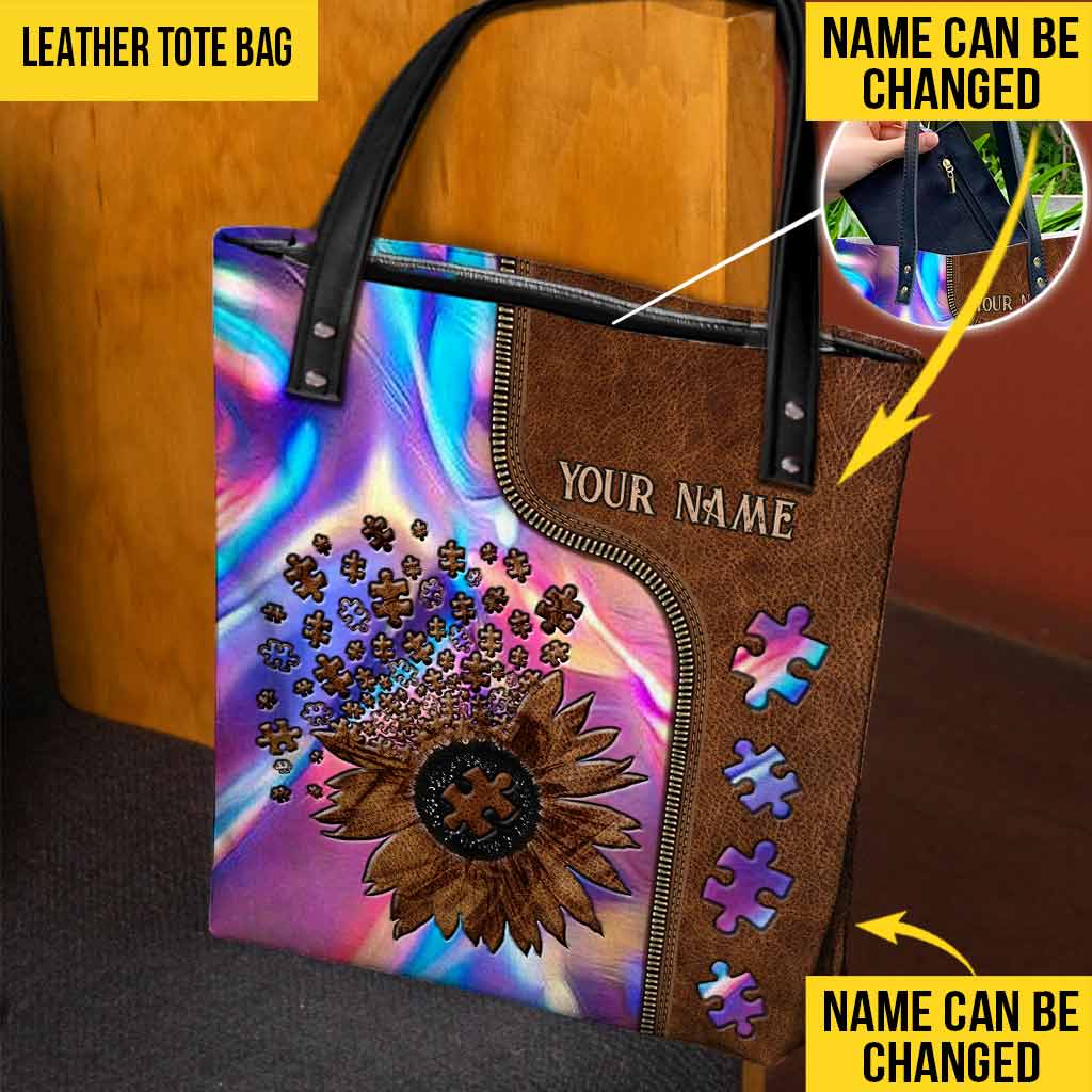 Akzeptanz, Verständnis, Liebe – Personalisierte Tragetasche zur Sensibilisierung für Autismus