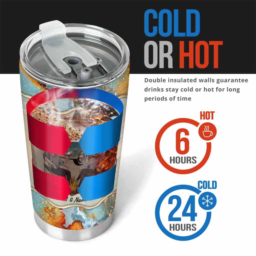 Ich war noch nicht überall, aber es steht auf meiner Liste – personalisierter Campingbecher