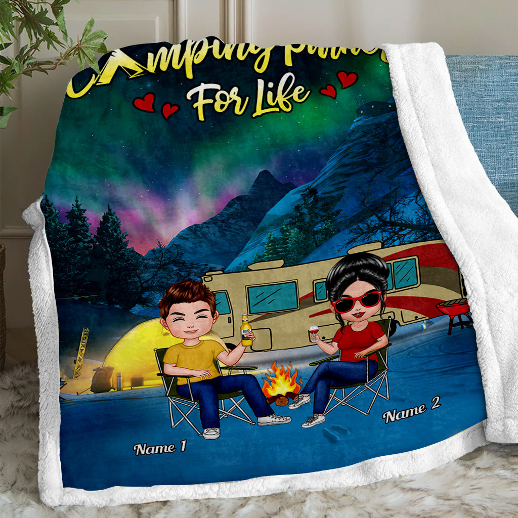 Making Memories - Personalized Couple Camping Blanket