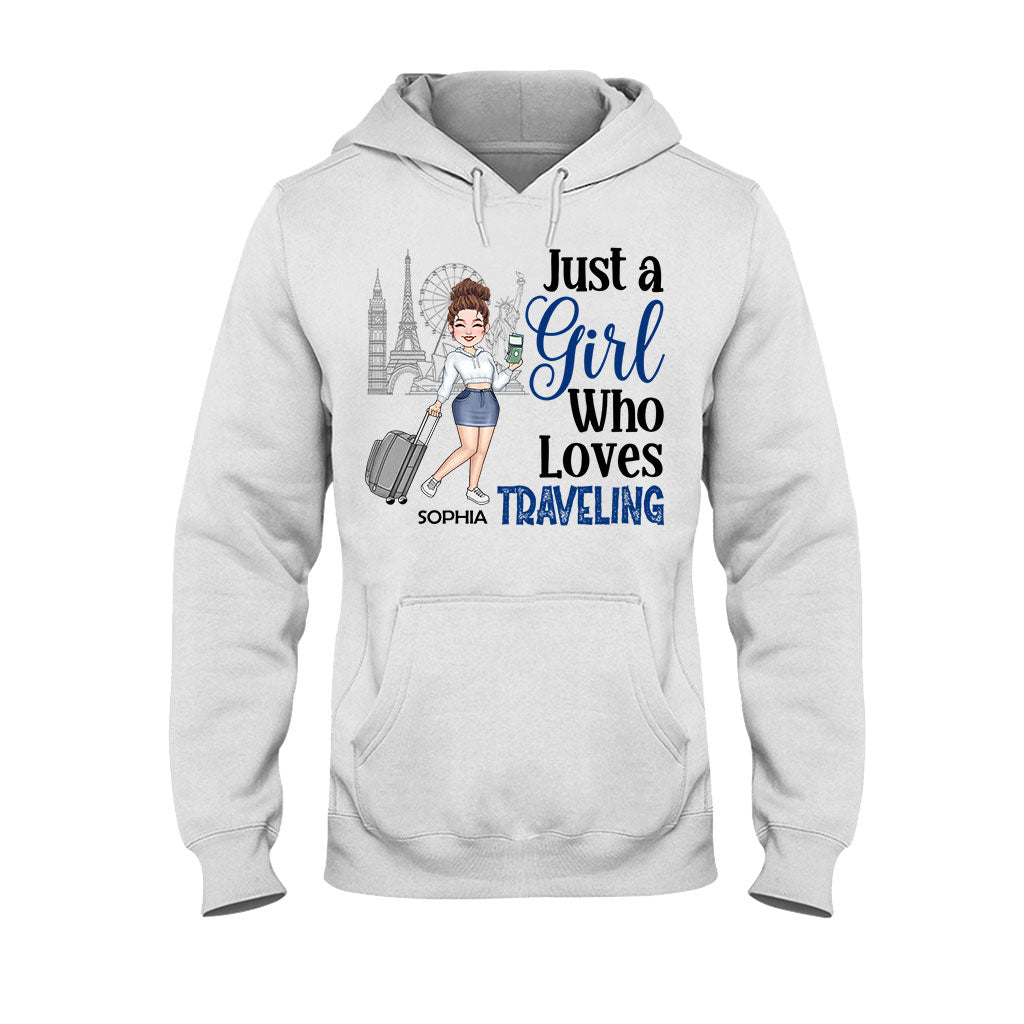 Just A Girl Who Loves Cruising - Personalized Cruising T-shirt & Hoodie