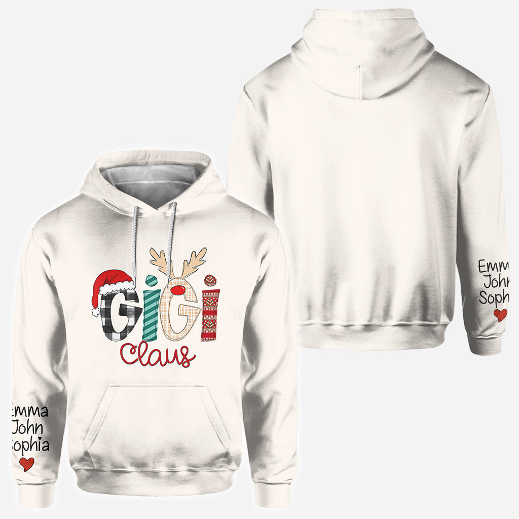 Gigi Claus - Personalized Grandma All Over Shirt
