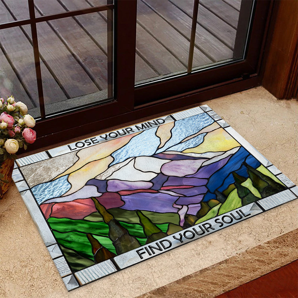 Verliere den Verstand – Wander-Fußmatte