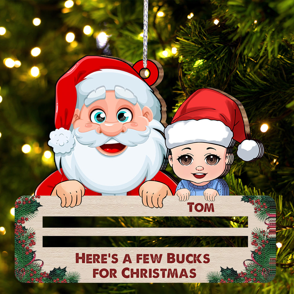 Totally On The Nice List - Personalized Kid Ornament