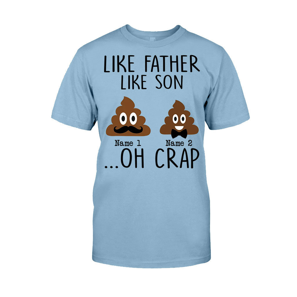 Wie die Mutter, so die Tochter – Geschenk für Mama, Tochter, Papa, Sohn – Personalisiertes T-Shirt und Hoodie