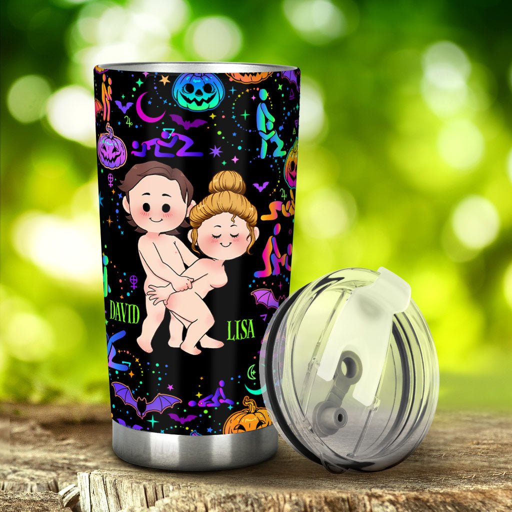 Ich will mit dir schlimme Dinge tun - Personalisierter Pärchenbecher