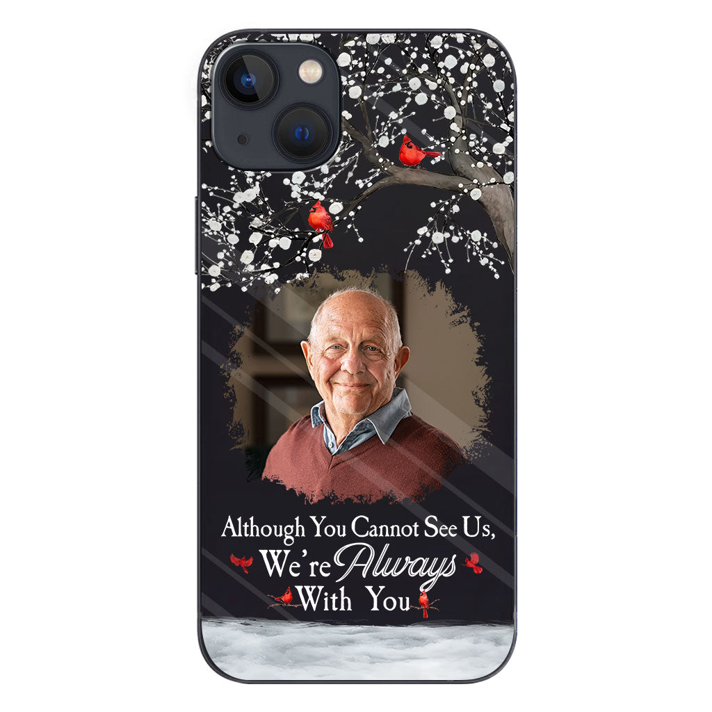 I'm Always With You - Personalized Memorial Clear Phone Case