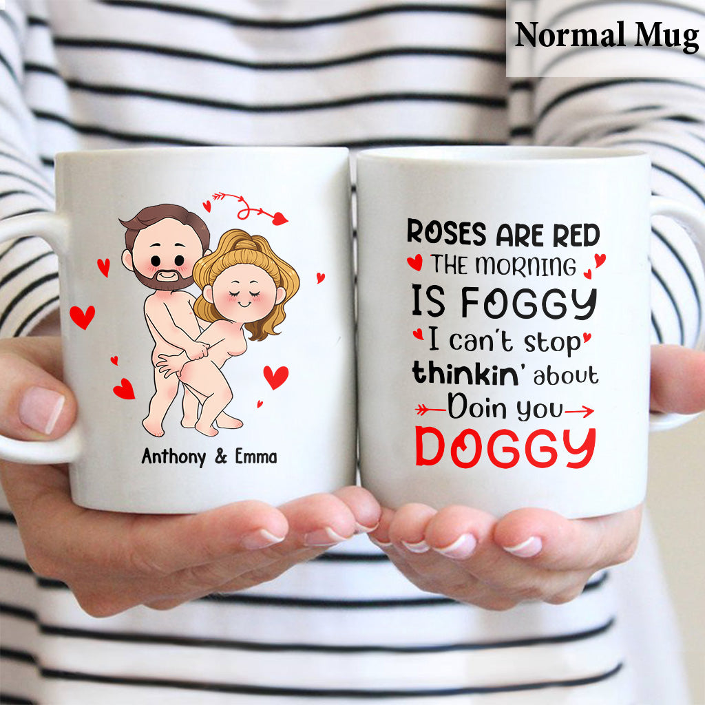 Ich will nur, dass du glücklich bist – Geschenkidee für Paare (Ehemann, Ehefrau, Freund, Freundin) – Personalisierte Tasse